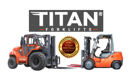 Titan Forklifts: Engineered for Performance, Safety and Comfort