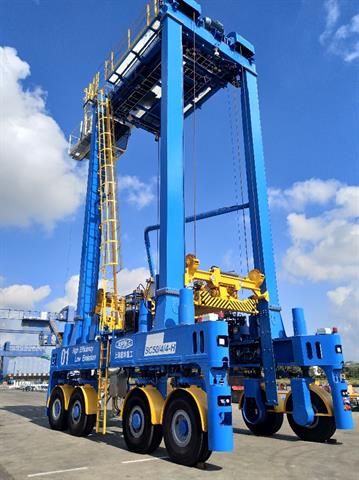 Transnet has ordered ZPMC straddle carriers