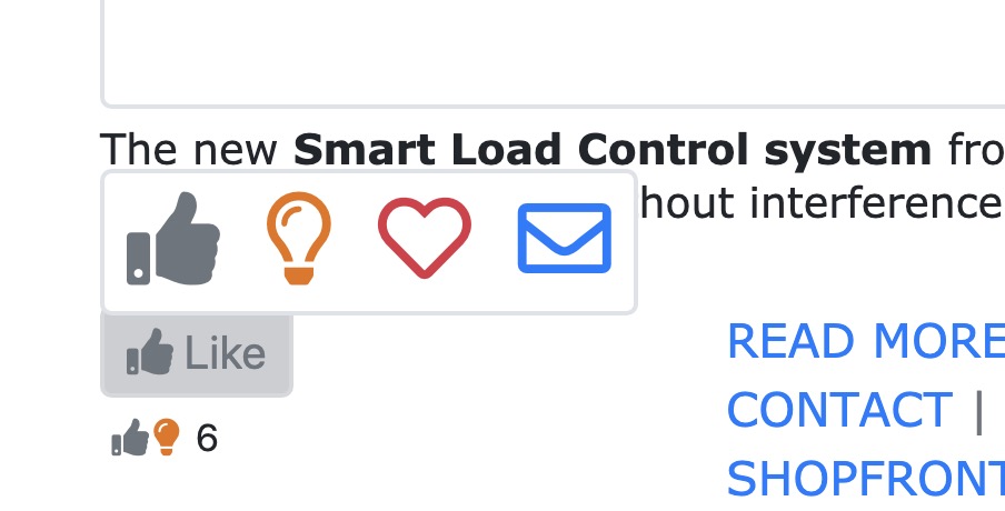 Members can now 'like' Forklfitaction