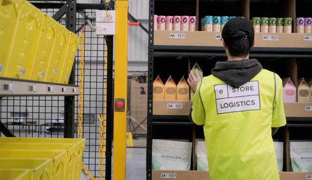 eStore Logistics has deployed Geek+ technology