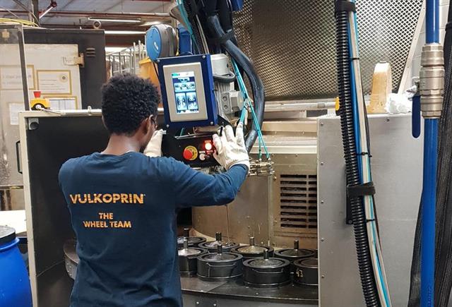 Vulkoprin's new casting line