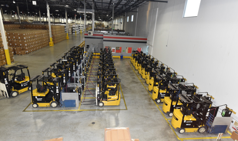 Li-ion will save the company USD2,800 per truck compared to lead-acid