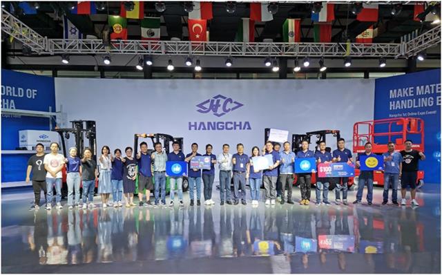A photo taken from the 127th Canton Fair in June, 2020