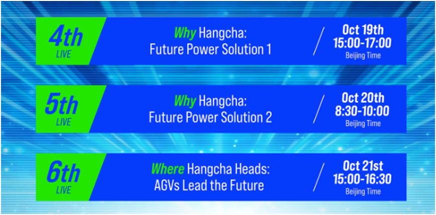 10/19-10/21 Future power solution and AGVs