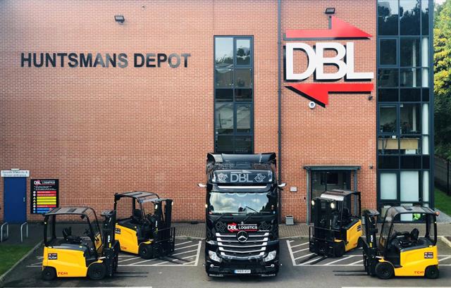 DBL Logistics' fleet