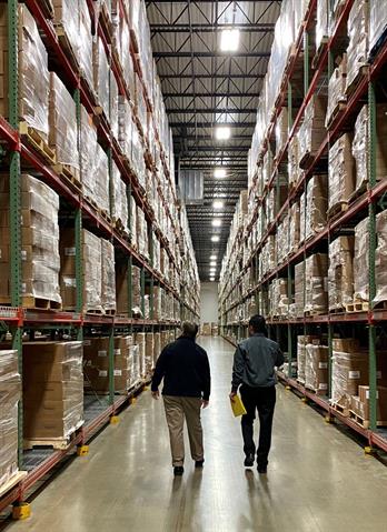 Arvato's new warehouse in Guangzhou
