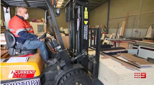 Michael Van Cuylenburg was laid off for being overweight