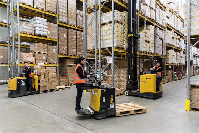 Gruppo Grendi has added 21 Yale trucks