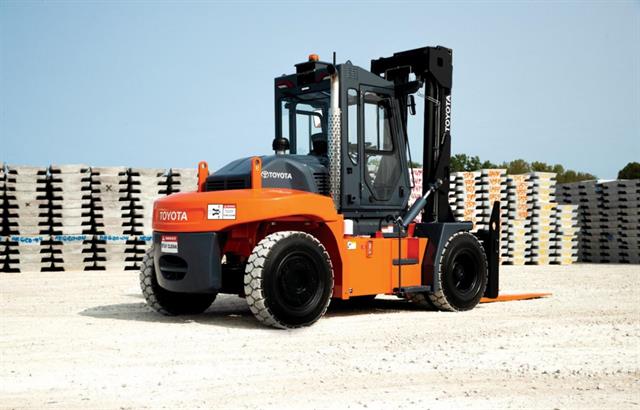 Toyota's new High-Capacity Core IC Pneumatic forklift