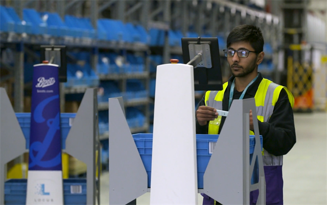 Locus Robotics in use at Boots warehouse