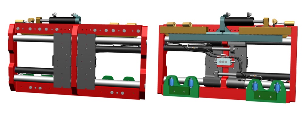 6-2616/18/20G: High Performance Fork Positioner with separate sideshift and high capacities.
