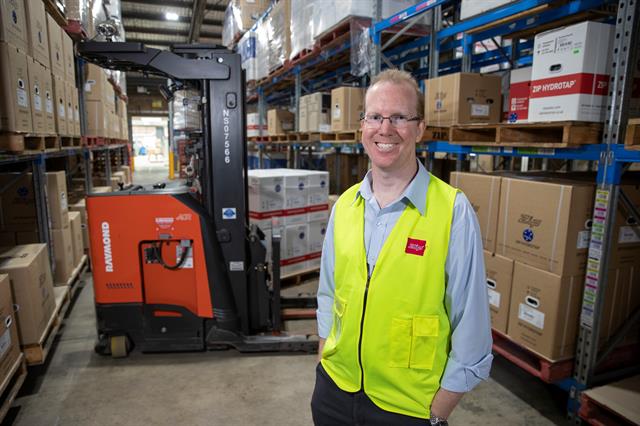 Glenn Bucknell says the new equipment greatly increases output