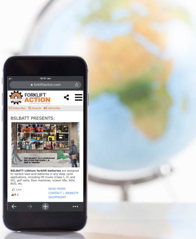 Forkliftaction offers 6 x weeks of bonus visibility to 73,500+ opt-in members.