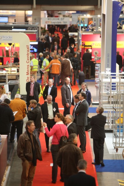 A positive atmosphere at the show.