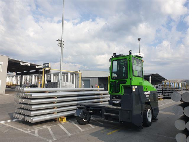 HAI has a new fleet of four-way Combilifts