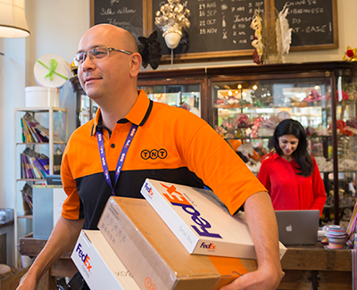 TNT branding will be replaced by Fedex