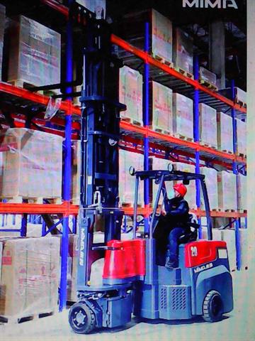 MiMA articulated forklift