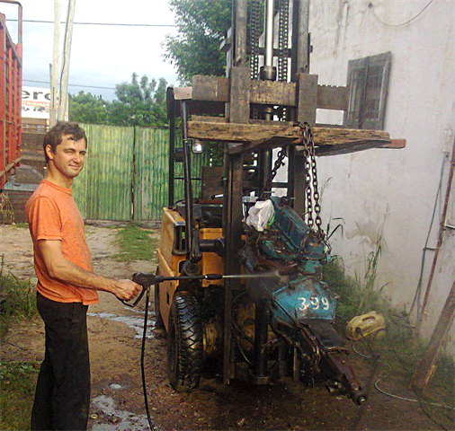 “I miss the old Clark forklift” – a story from Argentina