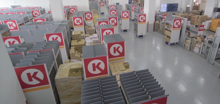 Geek+ helps to automate Circle K