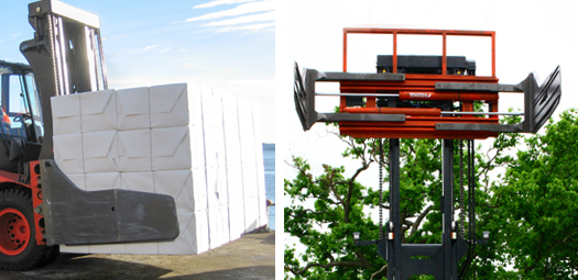 The biggest heavy-duty clamp handles 1 to 6 pulp units of all sizes: BA-100.