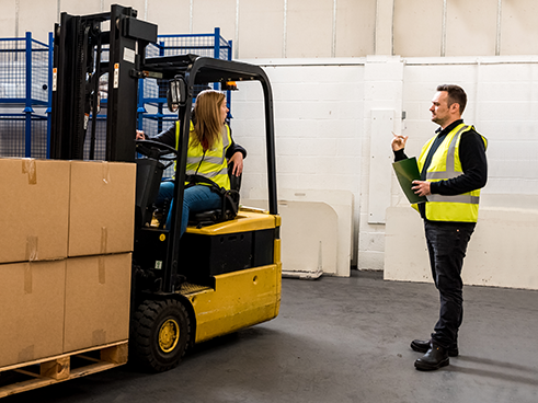 Enforce safe systems of work