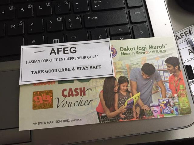 AFEG has distributed its first round of vouchers