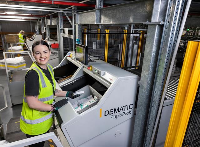 Sigma selected the Dematic GTP Picking Solution for its two new DCs