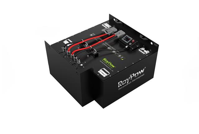 RoyPow LiFePO4 Forklift Battery F48560A<br />(click to enlarge image)