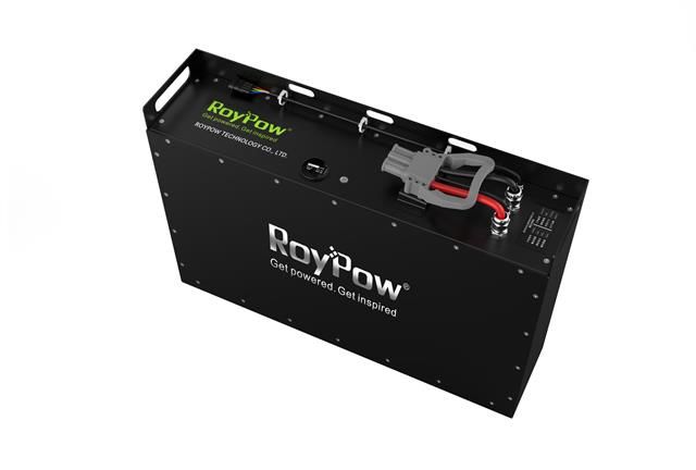 RoyPow LiFePO4 Forklift Battery F24210A<br />(click to enlarge image)
