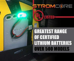 UL 2580 Listing certifies Stromcore's Class I and II batteries maintain a safe operating environment for your forklift operators.