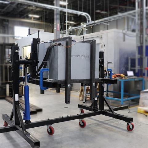 Stromcore's 48V lithium battery underwent a multi-axis 360-degree rotation test and was then still capable Turbo Charging seamlessly.