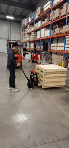 Heli pedestrian forklift