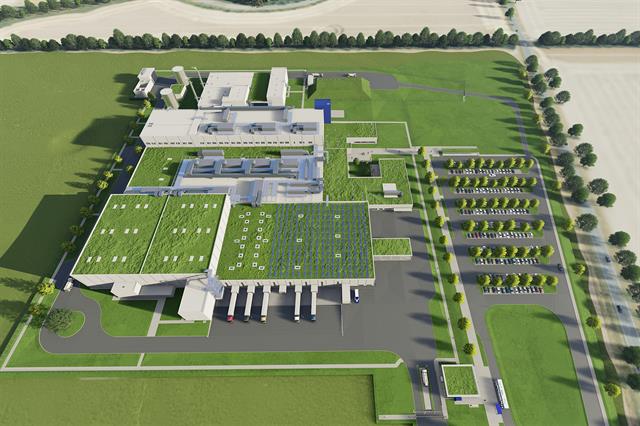 Artist's impression of the new Beiersdorf facility