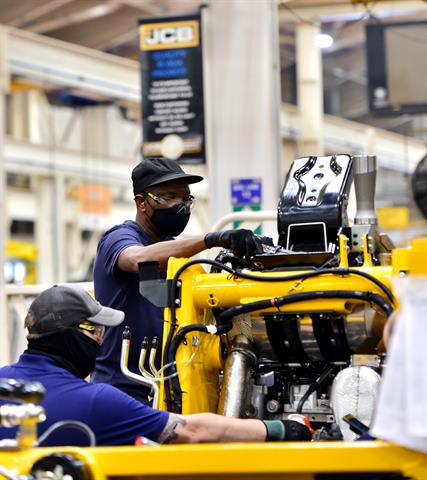 JCB is adding welding jobs