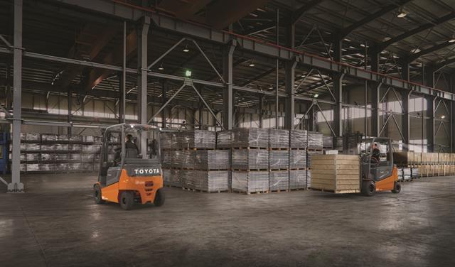 Toyota's 80 v electric counterbalance forklifts reach Europe