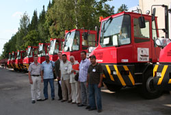 Cargotec delivers 20 Kalmar terminal tractors to STAM.