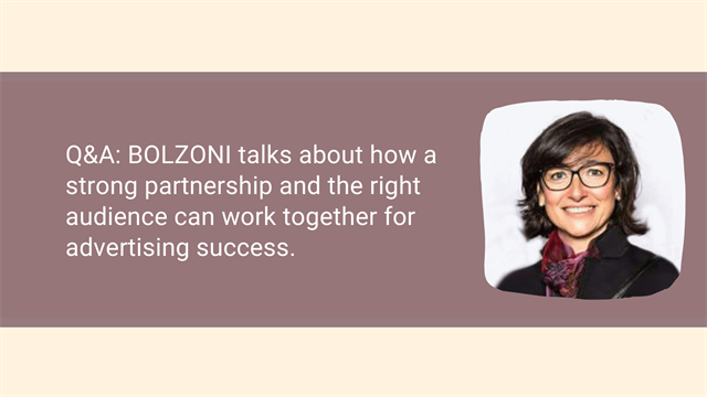 When the recipe works: decoding the key to BOLZONI's advertising success.