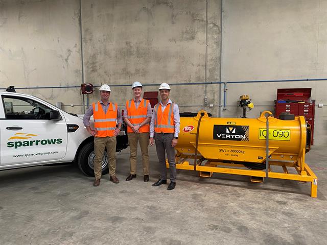 Sparrows Group will represent Verton in Australia