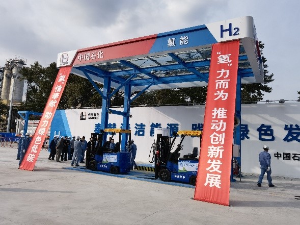 Hydrogen filling station