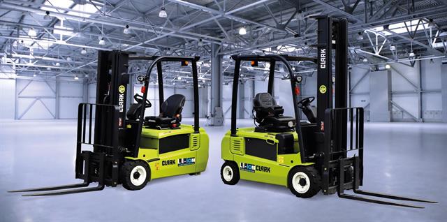 Clark debuts Li-ion trucks