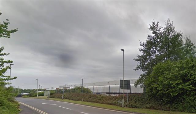 Forklift causes factory fire