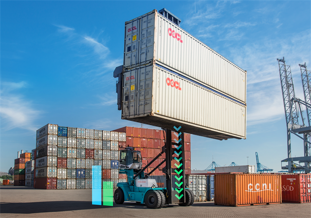 A Konecranes container handler