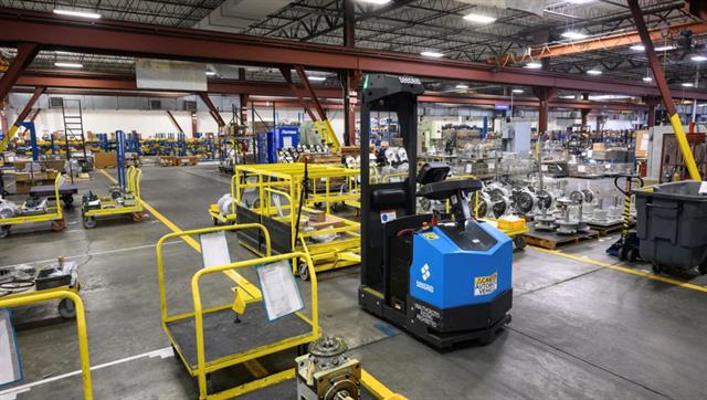 Sumitomo has integrated Seegrid Palion Tow Tractors into its daily materials handling workflows