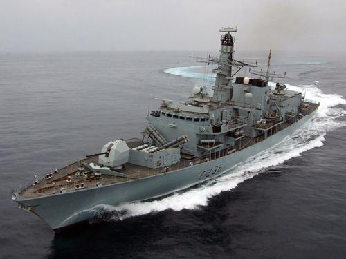 Forklifts enlisted to arm Navy frigates