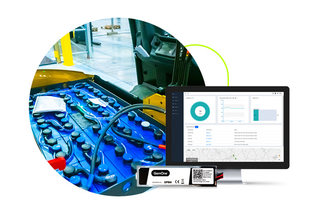 GemOne Battery Monitoring for Industrial Fleets