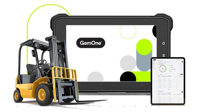 The GemOne Sapphire telematics solution enables businesses to track their vehicles.