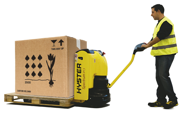 Plug into the new Hyster ‘light’ pallet truck