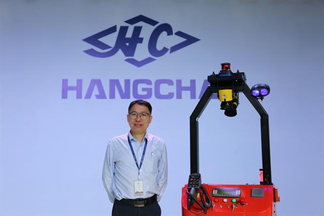 George Zhang, the Deputy General Manager of Hangcha Imp. & Exp. Co., LTD.