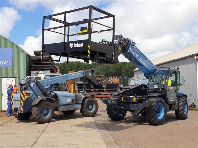 Van den Heuvel's Bobcat T40.180SLP telehandler