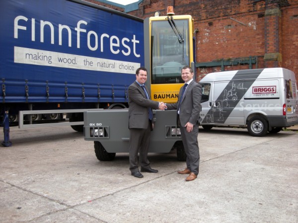 Briggs Equipment UK has won a competitive tender to supply Finnforest UK Ltd with a fleet of forklifts.